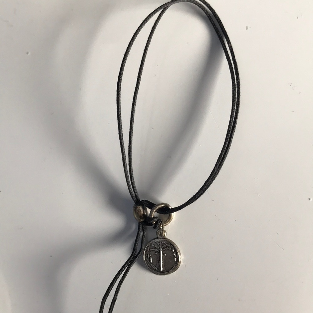 Black adjustable bracelet